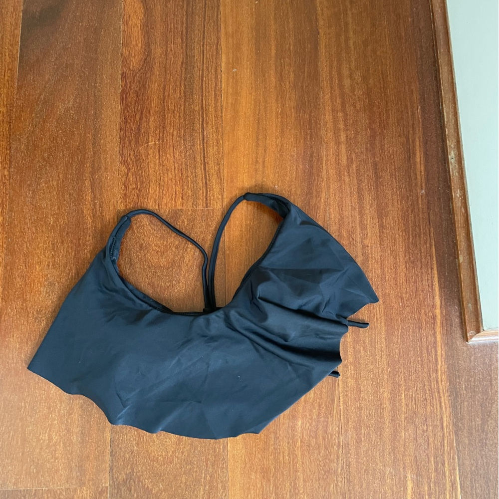 Black bikini top